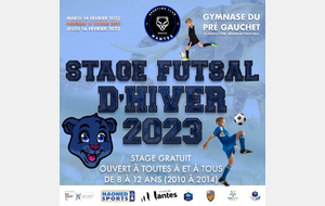 STAGE FUTSAL D’HIVER